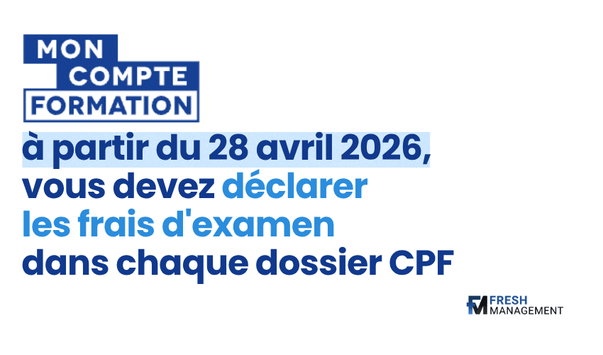 frais d'examen EDOF logiciel organisme formation