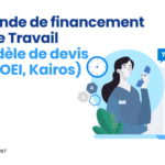 Demande de financement France Travail le modèle de devis