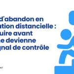Taux d'abandon en formation distancielle