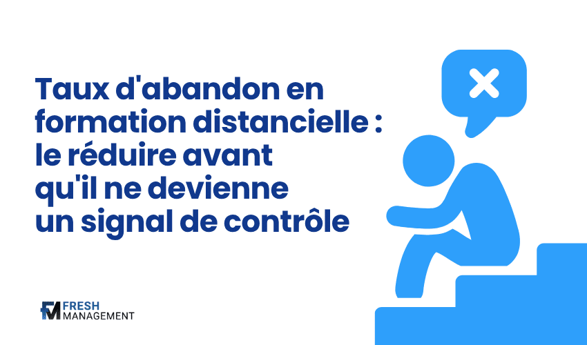 Taux d'abandon en formation distancielle