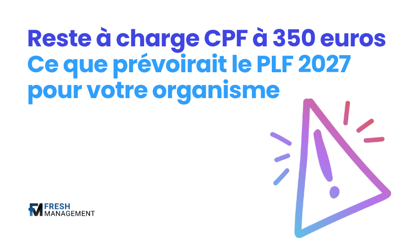 Reste à charge CPF à 350 euros