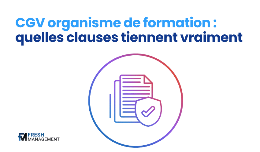 CGV organisme de formation
